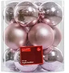 Trendline Christbaumkugeln 12 Kugeln &Oslash; 6 Cm Rosa Weihnachtskugeln Weihnachtsbaum