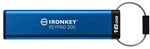 Kingston Technology Ironkey Keypad 200 Usb-stick Usb Typ-a 3.2 Gen 1 (3.1 Gen 1) Blau