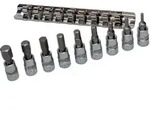 Bgs Technic - Bit-einsatz-satz Antriebe Innenvierkant 6,3 Mm (1/4') Innensechskant