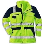 Uvex Wetterjacke Protection Flash Gelb, Warngelb Gr. S