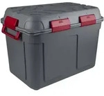 Sunware - Aufbewahrungsbox Q-line 160 L Outdoor Anthrazit/rot Aufbewahrungsbox