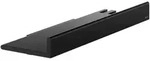 Keuco Reva Duschablage 12859370000 Schwarz Matt, Mit Integriertem Glasabzieher