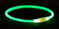 Flash Light Ring Usb, S-m: 40 Cm/&oslash; 8 Mm, Green