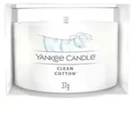 Candela Clean Cotton 37 G &ndash; Duftkerze Mit Frischem Baumwollaroma