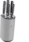 Wesco Loft Messerblock Mit 5 K&uuml;chenmessern Edelstahl Messer Set 6-tlg., Farbe:...