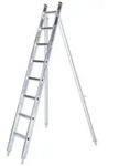 Iller Obstbaumleiter 3,30 Ah, 1-teilig Mit St&uuml;tzen Und 8 Sprossen