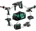 Metabo - Akku Combo Set Bauhandwerk 5.2, Bs 18 Ltx Bl + Kh 18 Ltx 24 + W 18 L 9-125