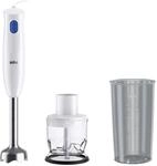 Braun - Hb101ai-mq10.201mwh Stabmixer 450 W Bpa-frei, Mit Zerkleinereraufsatz Wei&szlig;