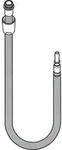 Schlauch Axor F&uuml;r Sp&uuml;ltischmischer 1250mm