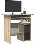 Schreibtisch Sonoma-eiche 80x45x74 Cm Holzwerkstoff Vidaxl