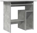 Schreibtisch Betongrau 80x45x74 Cm Holzwerkstoff Vidaxl