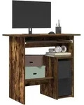 Vidaxl - Schreibtisch R&auml;uchereiche 80x45x74 Cm Holzwerkstoff
