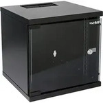 Hmf 63400 Serverschrank 10 Zoll, Tiefe 300 Mm, 6 He, Schwarz