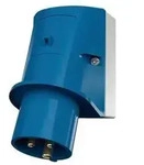 Mennekes Cee-cara Wandsteckdose 16 A Blau 3-polig