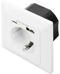 Da-70615 Unterputz-steckdose Mit Usb Wei&szlig; - Digitus