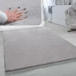 Paco Home Hochflor Teppich F&uuml;r Wohnzimmer Softes Kaninchenfell Imitat Kunstfell In