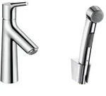 Talis S - Waschtischarmatur Mit Push-open-ablaufgarnitur Und Handbrause Bidette,