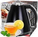 Adler - Ad 1343 Strix - Wasserkocher De Wasser (metall, 1,5 L), Schwarz