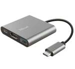 Trust Dalyx Usb 3.2 Gen 1 (3.1 Gen 1) Type-c Aluminium, Schwarz