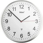 19411 Funk Wanduhr 30 Cm Silber - Mebus