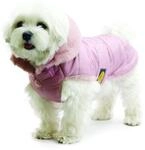 Fashion Dog - Hunde-steppmantel F&uuml;r Malteser - Rosa - 43 Cm
