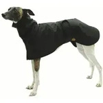 Fashion Dog - Eleganter Hundemantel Speziell F&uuml;r Windhunde - Schwarz - 43 Cm