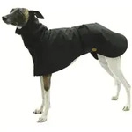 Fashion Dog - Eleganter Hundemantel Speziell F&uuml;r Windhunde - Schwarz - 47 Cm