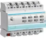 Hager Rollladenaktor Jalousieaktor 8-fach 230v Knx Reg Tya628c