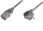 Digitus Strom Anschlusskabel [1x Schutzkontakt-stecker - 1x Kaltger&auml;te-buchse...