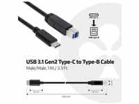 Club3D USB-Kabel usb 3.2 Gen1 (usb 3.0 / usb 3.1 Gen1) usb-c® Stecker, usb-b Stecker