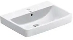 Duravit - No.1 Waschtisch, 1 Hahnloch, Mit &Uuml;berlauf, 650x460mm,