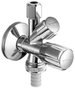 Schell Kombi-eckventil Comfort G 3/8 Ag, M R&uuml;ckflussverh., Verchromt 5 Stk