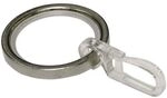 Ringe Mit Gleiteinlage Chicago, &Oslash; 20 Mm, Edelstahl-optik Gardinenstangen &...