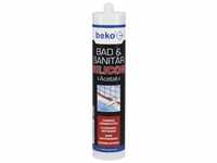 Bad- & Sanitär-Silicon Acetat, 310ml - silbergrau - Beko