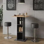 Bartisch Rodeo, Anthrazit, 70 X 70 Cm Vicco