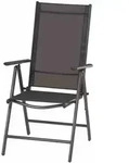 Siena Garden - Saturn Klappsessel Gestell Aluminium Anthrazit, Fl&auml;che Textilbezug