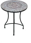 Primaster - Trendline Gartentisch Provence Mosaik 60 Cm Tisch Beistelltisch