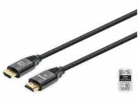 Manhattan - Ultra HDMI-Kabel, 1 m, schwarz