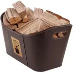 Kestek - Stabiler Holzkorb Salzburg 530x350x310mm - Kaminholzkorb & Holztragekorb