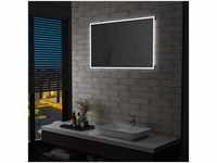 LED-Badspiegel,Wandspiegel mit Berührungssensor 100x60 cm vidaXL