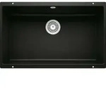 Blanco - Rotan 700 - Silgranitsp&uuml;le, 73x46 Cm, Schwarz 526099