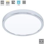 Eglo Led-deckenleuchte &Oslash;285 Chrom 3000k 'fueva 5' (99266)