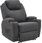 M Mcombo Elektrisch Relaxsessel Massagesessel Fernsehsessel Liegefunktion Vibration