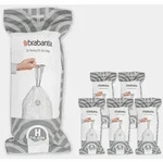 M&uuml;llbeutel Brabantia Wei&szlig; 50 60 Liter 6 Rollen
