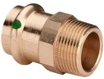 Viega - Sanpress &Uuml;bergangsst&uuml;ck 106508 28 Mm X R 1, Siliziumbronze, Sc-contur,