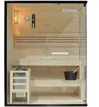 Traditionelle Sauna Shadow L - 150 X 120 Cm F&uuml;r 3 Personen Sauna Saunakabine