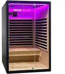 Home Deluxe - Infrarotkabine Nero M - 195 X 120 Cm F&uuml;r 2 Personen Infrarotkabine