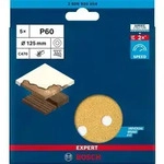 Schleifblatt Bosch Expert C470 F&uuml;r Exzenterschleifer Gelocht - Grain 60 &Oslash; 125 Mm 5