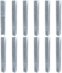 Wickey - Bodenanker Erdanker Winkelanker-set Solidlock F&uuml;r Spielturm &...