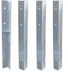 Bodenanker Erdanker Winkelanker-set Solidlock F&uuml;r Spielturm & Schaukel, Anker,